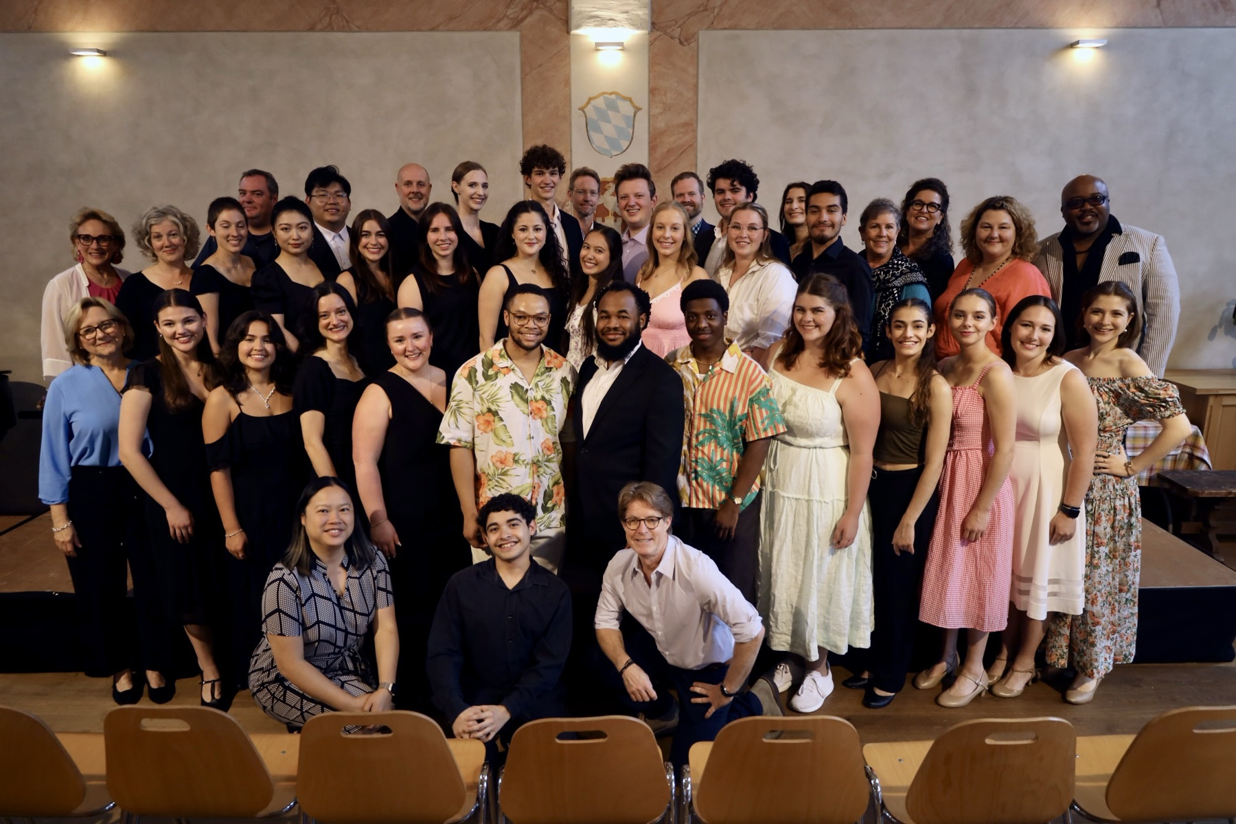 The 2025 MTB company of students and faculty